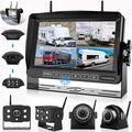 1080P Wireless RV Camera System, IP69 Waterproof Night Vision Backup Camera by VOONOA
