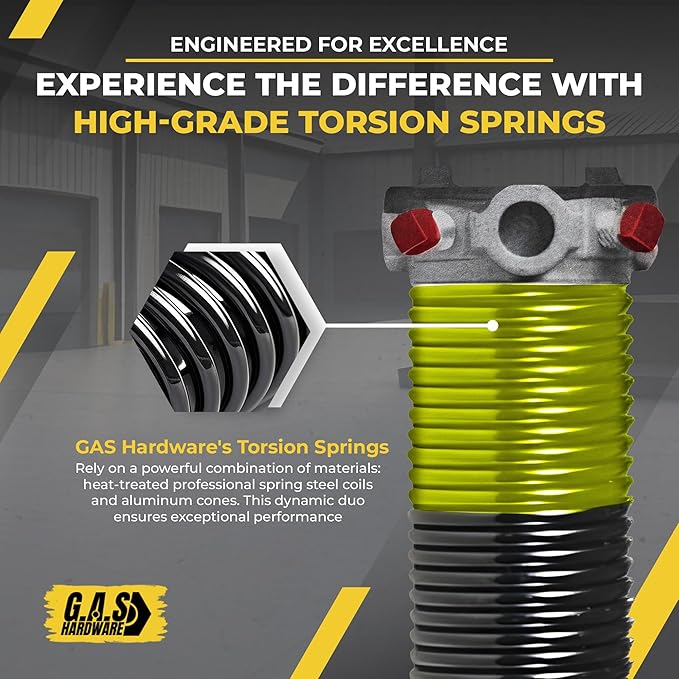 Garage Door Torsion Spring 207x2x25 Torsion Springs - Image 6