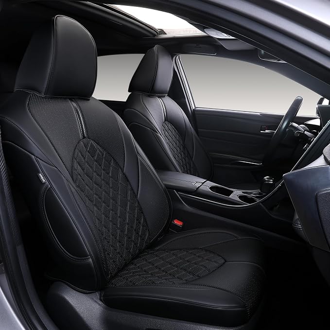 Custom Fit Camry Seat Covers for 2018-2024 Toyota Camry Hybrid LE, SE Full by Ourplot