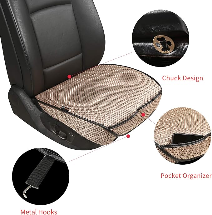 Auto Newer Breathable Universal Four Seasons Car Seat Covers，Luxury Car Seat - Image 3