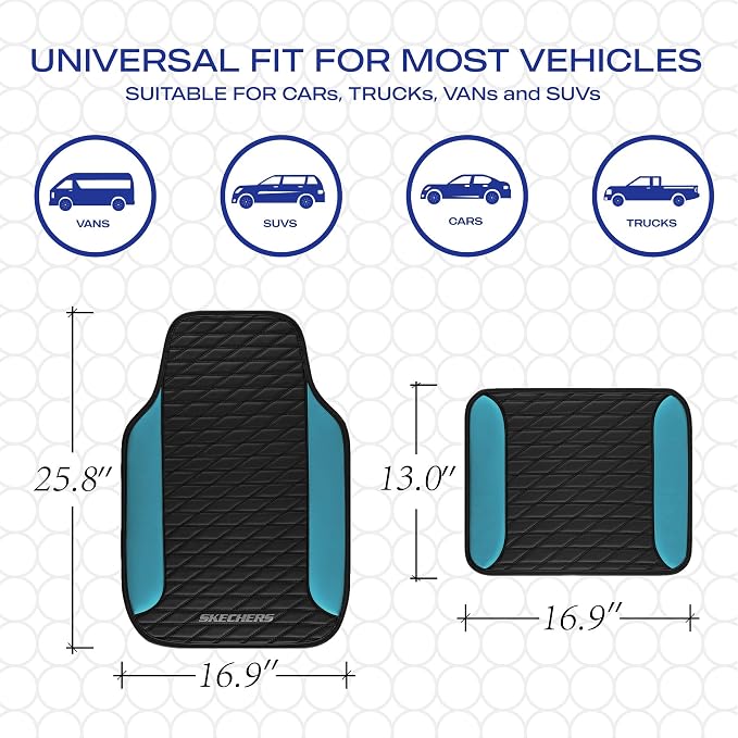Skechers Leather Car Floor Mats - Image 6