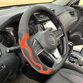 PINCTROT D Shaped Comfy Grip Steering Wheel Cover, Anti-Slip Design, Flat by PINCTROT