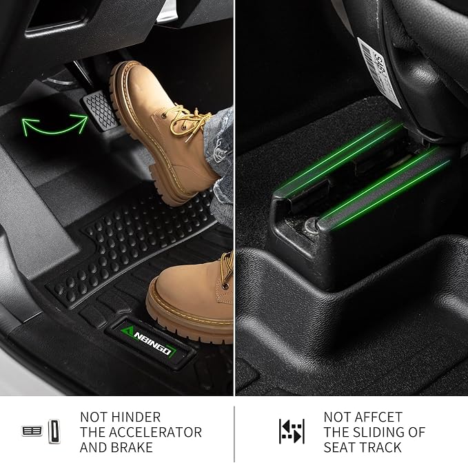 ANBINGO®Floor Mats Fit for Cadillac XT4 2019-2025 & Cargo Liners All Weather - Image 4