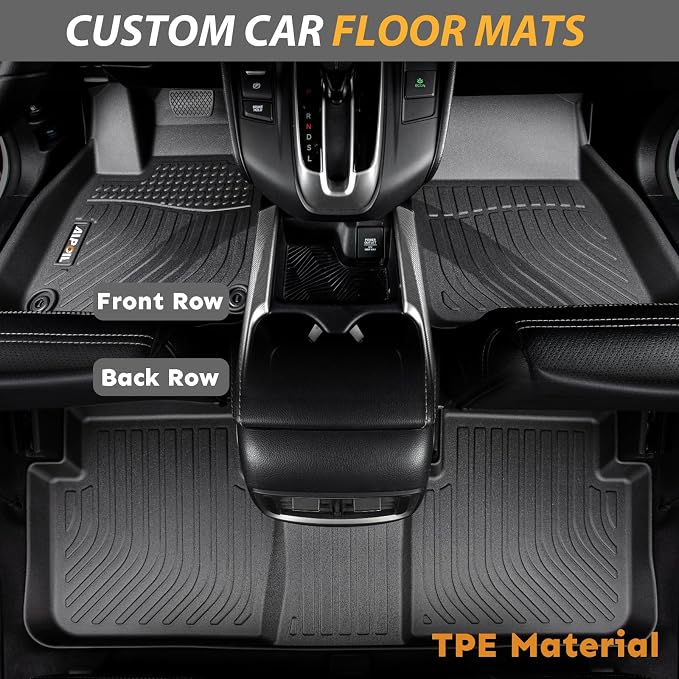 AIPOIL® Floor Mats for 2011-2014 Ford Explorer 7 Seats | All-Weather | Easy to - Image 4