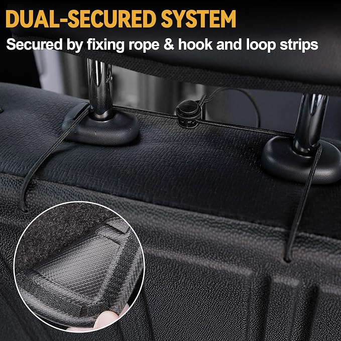 Floor Mats Set for Ford Escape 2020-2024 2025 Accessories, Full Coverage All - Image 8