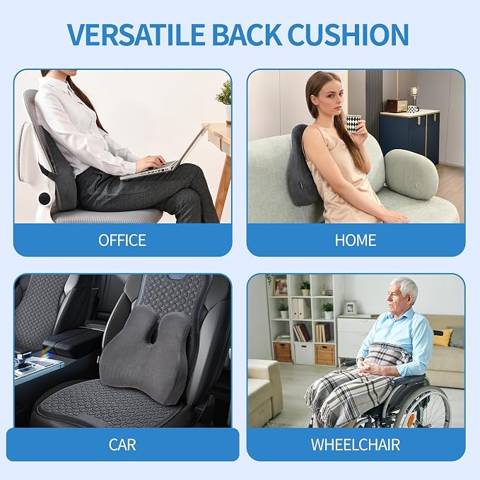 Lumbar Support Pillow for Office Chair and Car Seat - Image 5