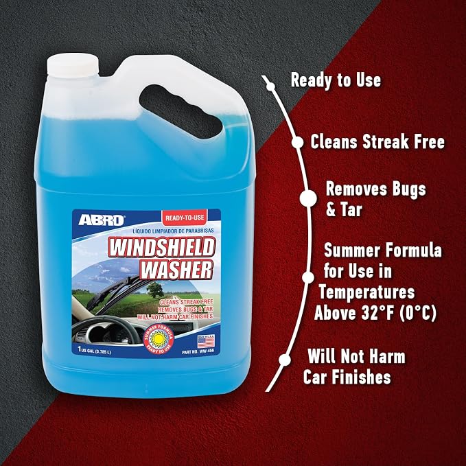 ABRO Windshield Washer Fluid Ready to Use Formula - Image 2