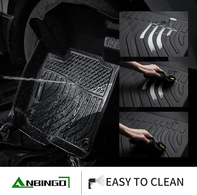 ANBINGO®Floor Mats Fit for Chevy Tahoe/GMC Yukon 2015-2020&Cargo Liners All - Image 6