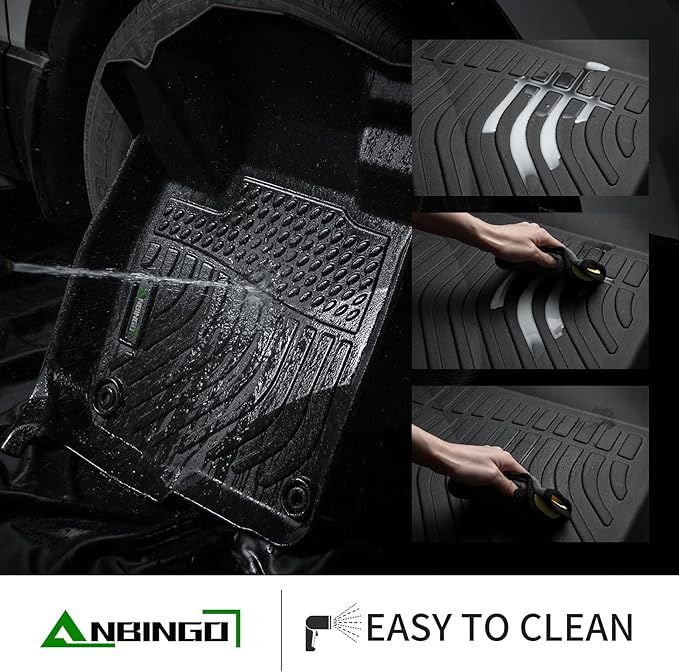ANBINGO® Floor Mats Fit for Honda Pilot 2016-2022, Waterproof Car Mats All - Image 6
