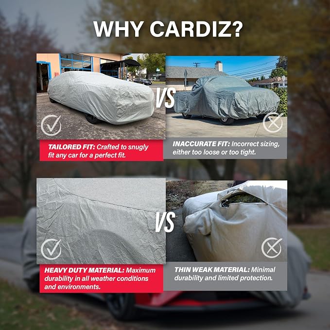 Supreme Semi Custom Fit Full Car Cover - Image 4