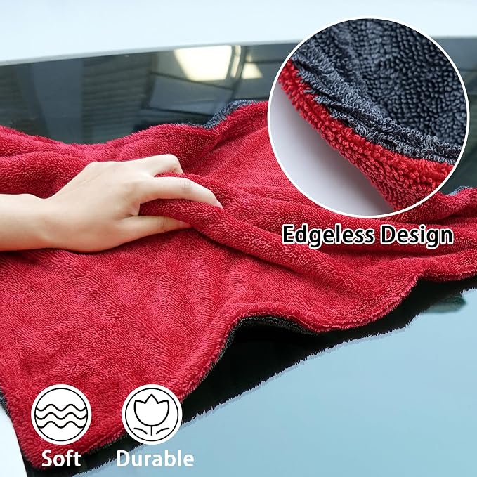 LIVOS Car Drying Towel, Premium Microfiber Towels - Image 3