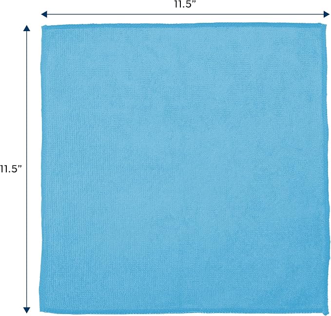 S&T INC. 200 Pack Microfiber Cleaning Cloth, Bulk Towels - Image 6