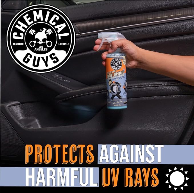 Chemical Guys Tire Kicker Sprayable Extra Glossy Tire Shine, Motorcycles - Image 8