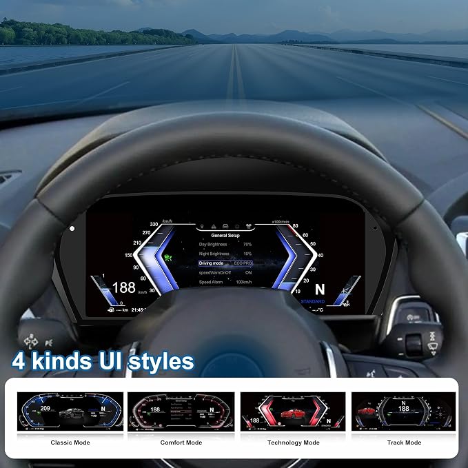 Speedometer Instrument for BMW BMW F20 F52 2013-2024, Linux System Original Car - Image 3