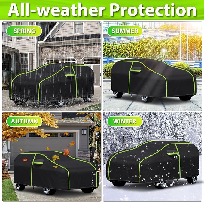 6 Layers Full Car Cover for 2013-2024 Land Rover Range Rover Sport, Waterproof - Image 6