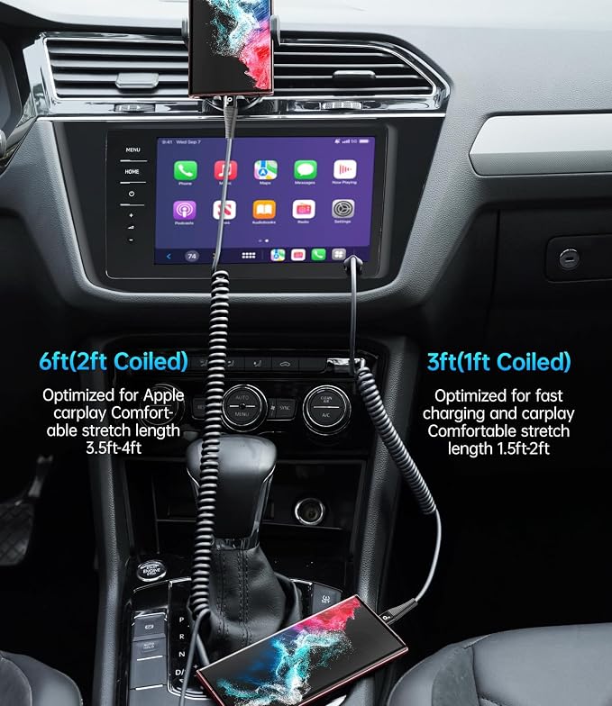 USB C Cable Fast Charging, USB-C Charging Cord Compatible - Image 4