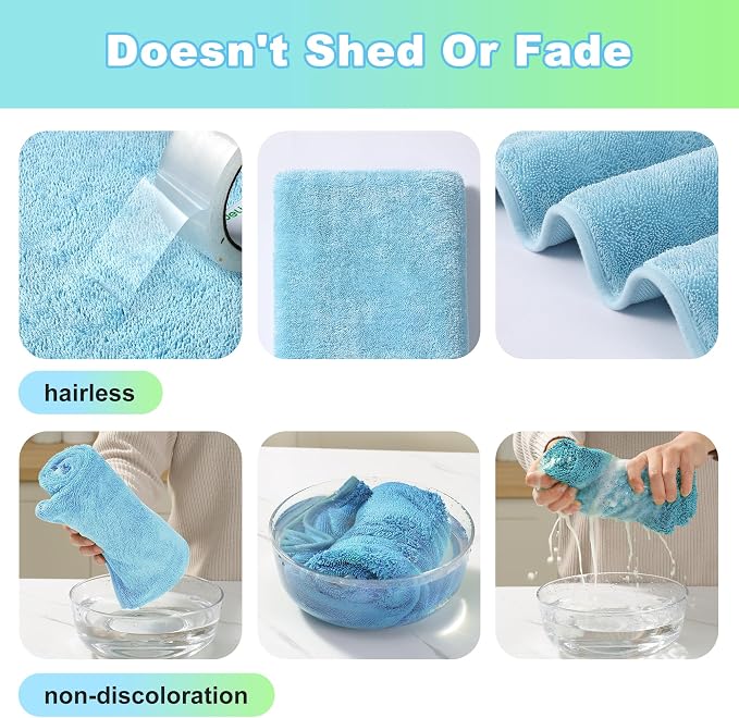 JOYMOOP Microfiber Towels for Cars, 3 Pack 35.4" x 23.6" Car Drying Towel - Image 4