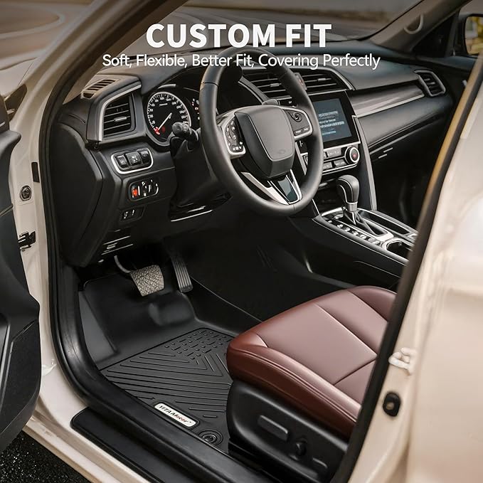 YITAMOTOR Floor Mats Fit for 2017-2025 Mazda CX-5, All Weather Custom Fit for - Image 3