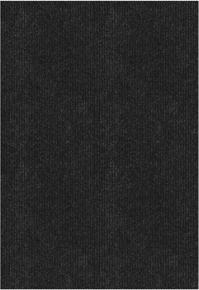 Ottomanson 6'6" x 7' Mud Mat Area Rug Scraper Carpet - Image 7