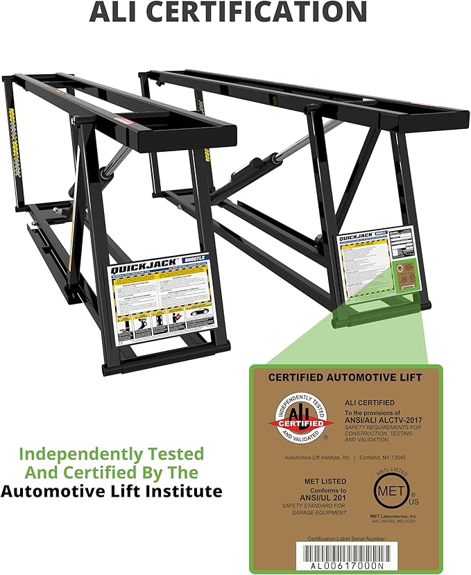 QuickJack 6000TLX Portable Car Lift - Image 2