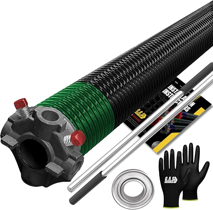 Garage Door Torsion Spring 243x1.75x36 Includes 1” Steel Bearing, and Winding by GASHardware