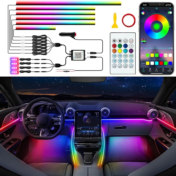 Acrylic LED Lights by Jushope