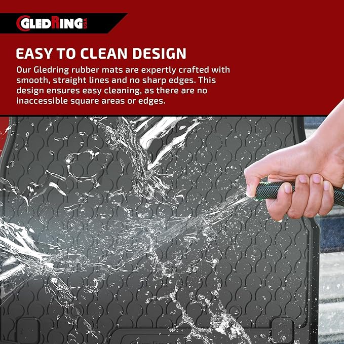 Gledring USA Custom Fit All-Weather Rubber Floor Mats Intended - Image 5