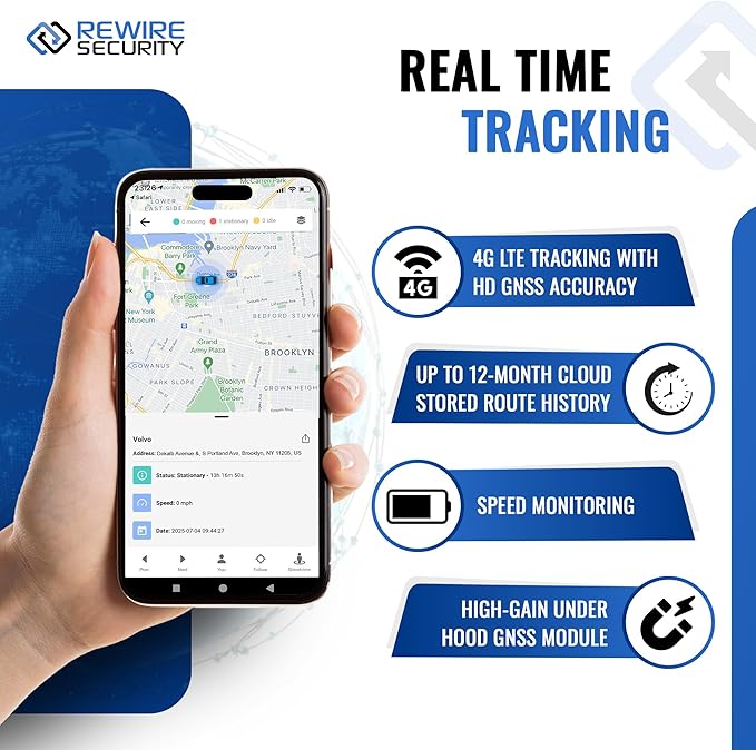 REWIRE SECURITY 104N 4G Magnetic GPS Tracker - Image 4