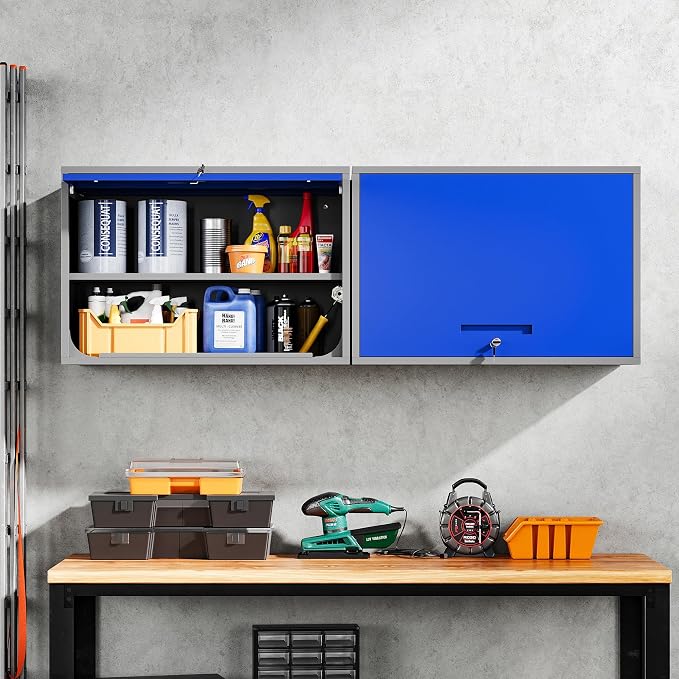 Yizosh Metal Storage Cabinet - Image 2
