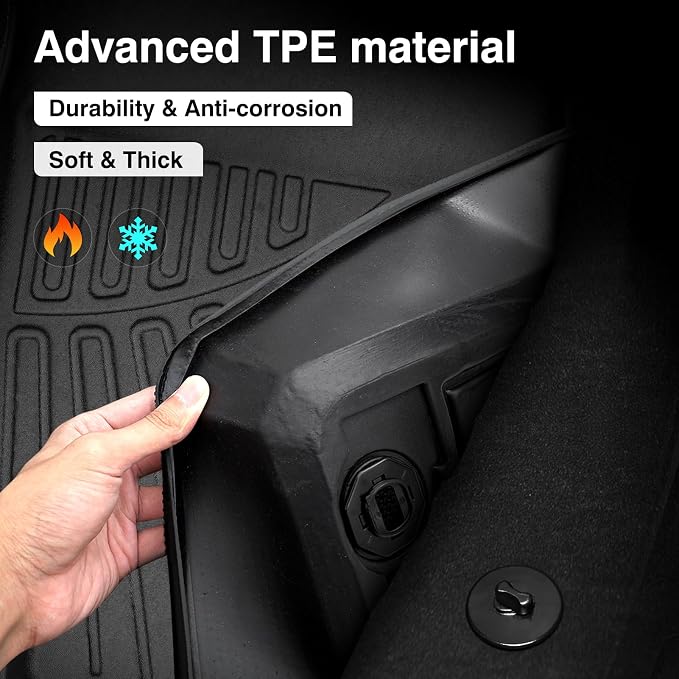 Powerty Floor Mats for 2023 2024 2025 Lexus RX RX350 RX350h RX500h Accessories - Image 7