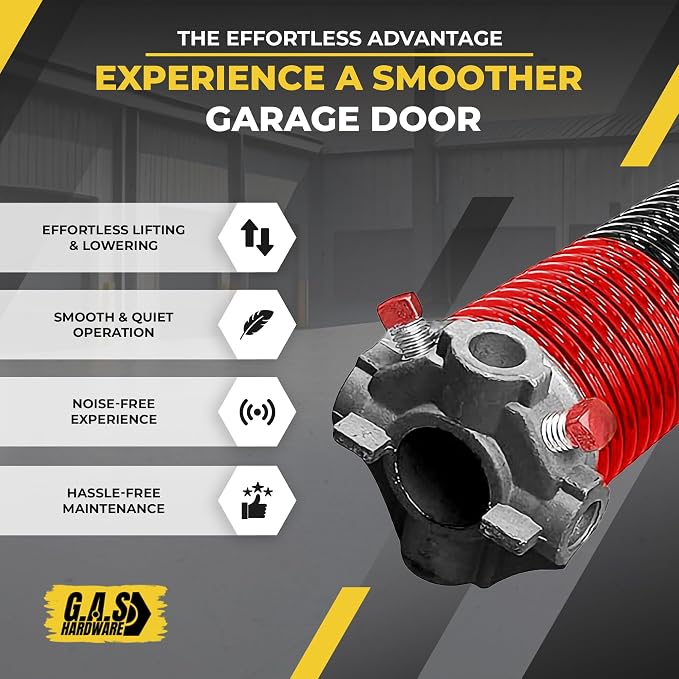 Garage Door Torsion Spring 225x1.75x29 Includes 1” Steel Bearing, and Winding - Image 5