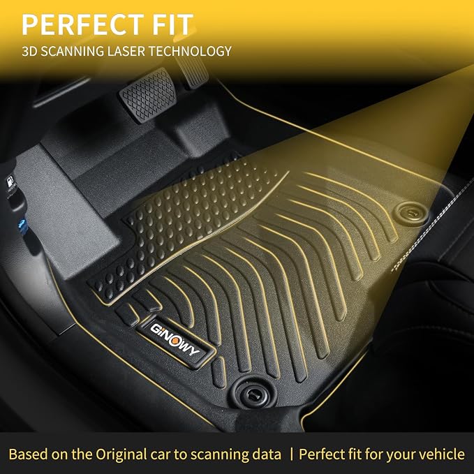 GINOWY-Floor Mats Cargo Liner Set - Image 2
