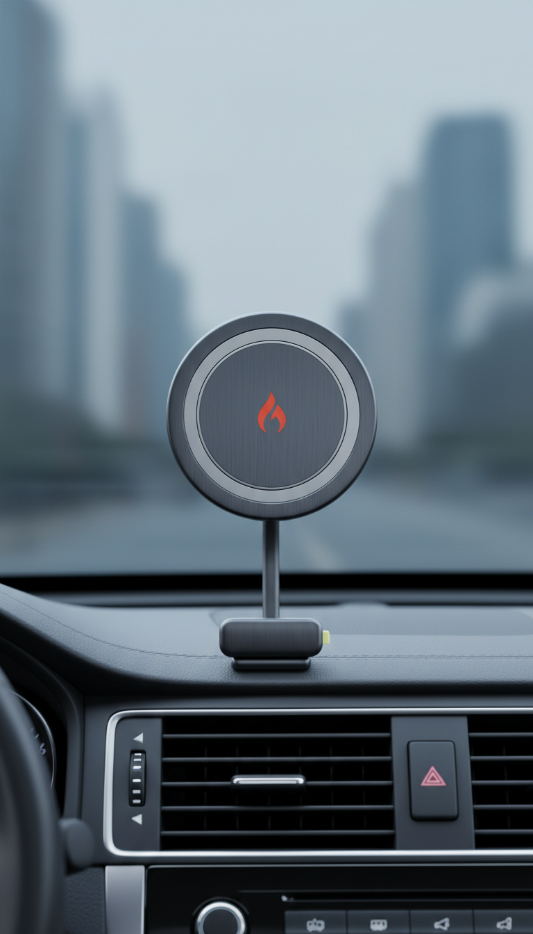 Navy Gray Magnetic Phone Mount