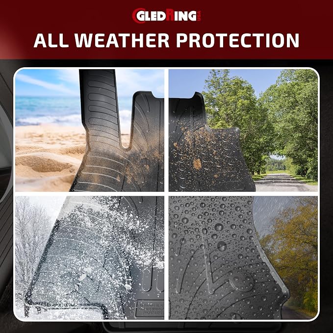 GledringUSA Custom Fit Rubber Mats Combo Pack Intended - Image 4