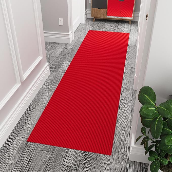 Ottomanson 3'11" x 5' Mud Mat Area Rug Scraper Carpet by Ottomanson