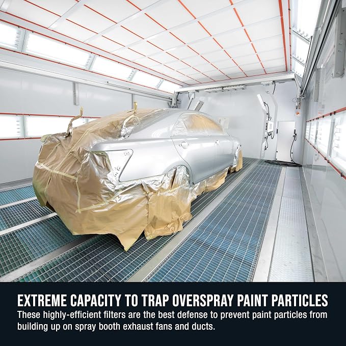 Master Airbrush Elite Paint Spray Booth Exhaust Filter Roll 60" x 200' - Image 5