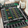 Play Mat 5'x 6'6" Traffic System Playmat Car Rugs by Isyorefam