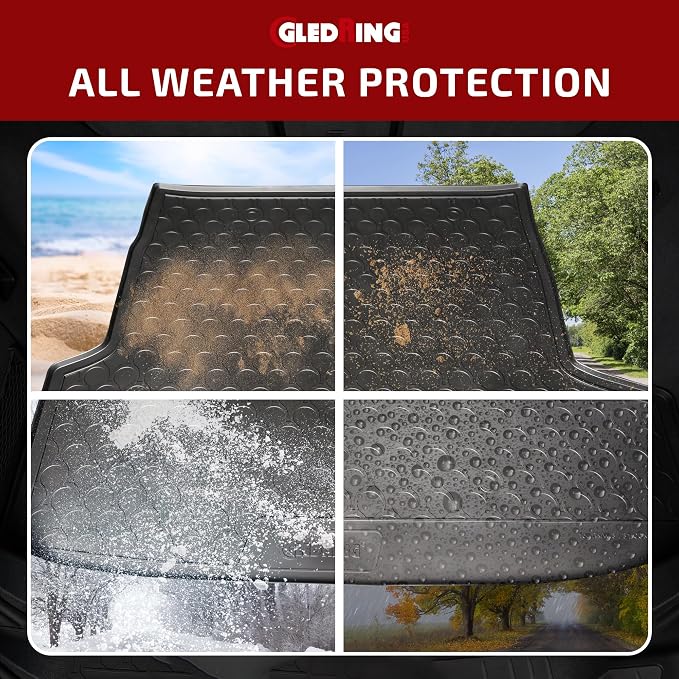Gledring USA Custom Fit All-Weather Rubber Cargo Liner Mat Compatible - Image 6
