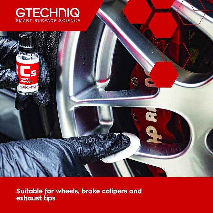 Gtechniq C5 Wheel Armor Wheel Cleaner, Rims Cleaner Protects Alloy Rims - Image 3