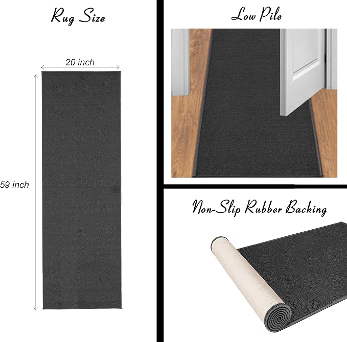 Ottomanson 20" x 59" Oval Laundry Room Rug - Image 2