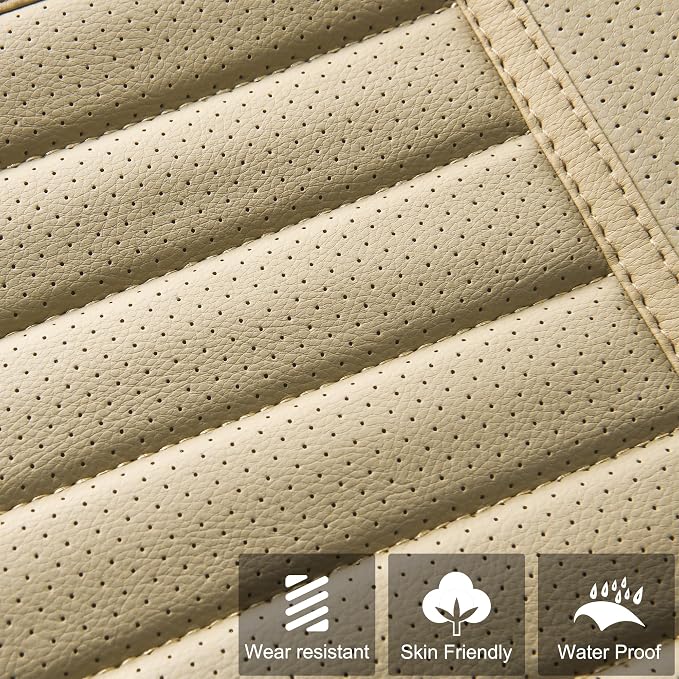 2pc Car Seat Covers, Luxury Car Protectors, Universal Anti-Slip Driver Seat - Image 5