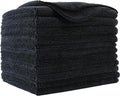 POLYTE Premium Microfiber Cleaning Towel, 16 x 16 in, 12 Pack by Polyte