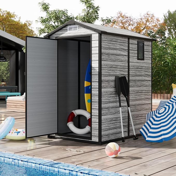 Weather-Resistant Resin Shed - Image 8