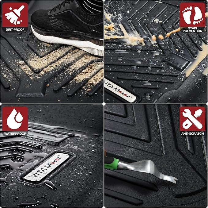 YITAMOTOR Floor Mats Fit for 2017-2025 Mazda CX-5, All Weather Custom Fit for - Image 6