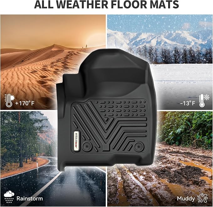 YITAMOTOR All Weather Floor Mats - Image 6