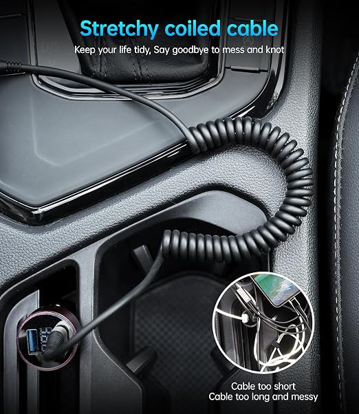 USB C to C 100W 3ft, Short Type C USBC Fast Charging Cable - Image 5