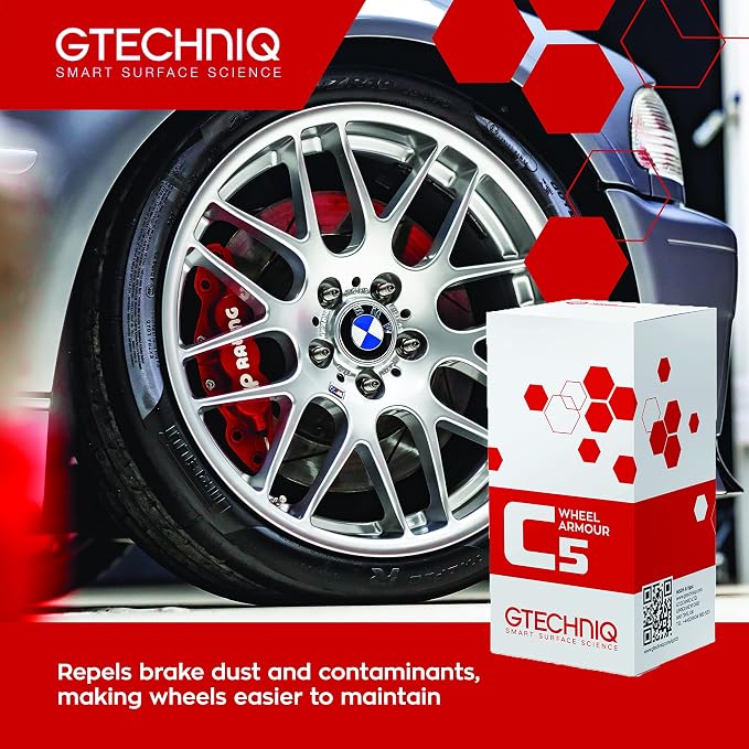 Gtechniq C5 Wheel Armor Wheel Cleaner, Rims Cleaner Protects Alloy Rims - Image 4